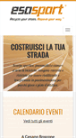 Mobile Screenshot of esosport.it